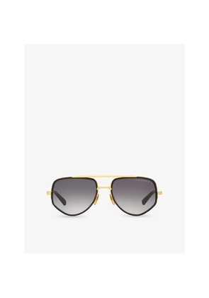 Dita D4000467 Pilot-Frame Acetate Sunglasses