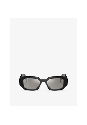 Prada Pr 17Ws Rectangular-Frame Acetate Sunglasses