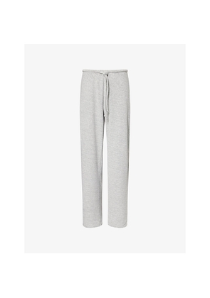 Womens 4th & Reckless Livia Towelling Straight-Leg Woven Trousers