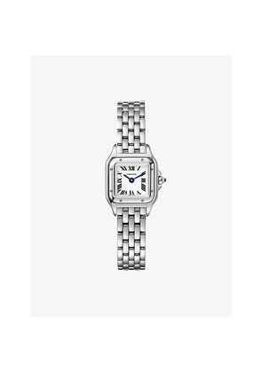 Crwspn0012 Panthère De Cartier Mini Stainless-Steel Quartz Watch