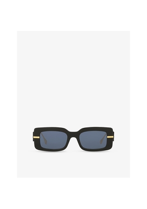 Fendi Fe40133I Square-Frame Acetate Sunglasses