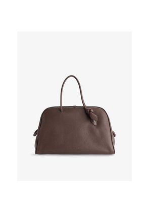 Womens Jacquemus Turismo Leather Top-Handle Bowling Bag