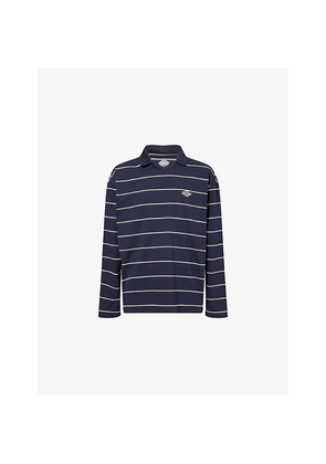 Mens Dickies Summerdale Striped Cotton Rugby Top