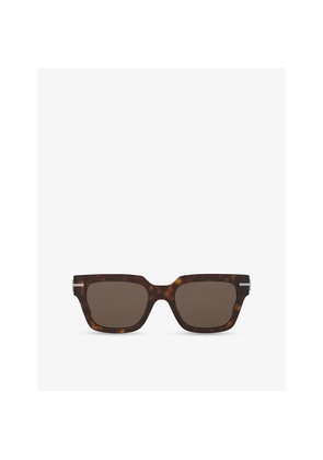 Fendi Fe40078I Square-Frame Acetate Sunglasses