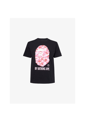 Mens A Bathing Ape Graphic-Print Relaxed-Fit Cotton T-Shirt