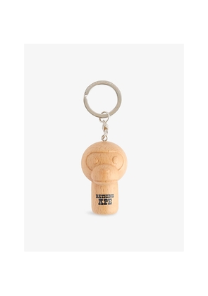 Mens A Bathing Ape Doll Wood Key Ring