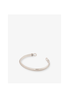 Mens Serge Denimes Lasso 925 Sterling Silver Bangle