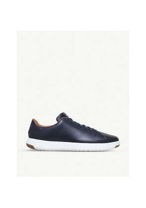 Mens Cole Haan Grandpro Leather Tennis Trainers