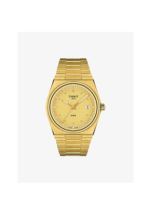 Mens Tissot T1374103302100 Prx 40mm Stainless-Steel Quartz Watch