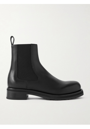 The Row - Oiled-Leather Chelsea Boots - Men - Black - EU 43
