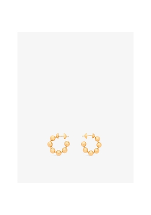 Womens Maje Cascade Brass Drop Earrings