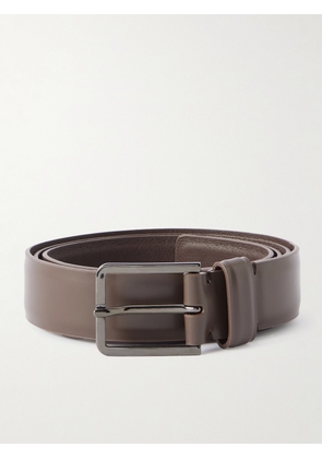 Loro Piana - Rory 3cm Leather Belt - Men - Brown - EU 90