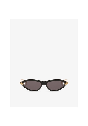 Womens Bottega Veneta Bv1390S Cat-Eye Acetate Sunglasses