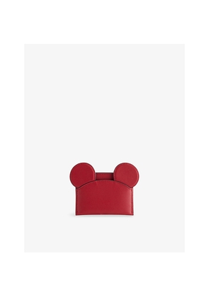 Disney x Coach Mickey Leather Card Holder