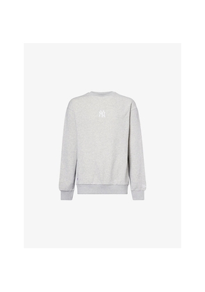 Mens New Era New York Yankees mlb League Essential Midi Oversized Cotton-Jersey Sweatshirt