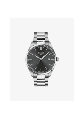 Mens Tissot Pr 100 Stainless-Steel Quartz Watch 40mm