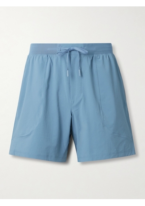 Lululemon - License to Train Linerless 7" Straight-Leg Stretch Recycled-Shell Drawstring Shorts - Men - Blue - S