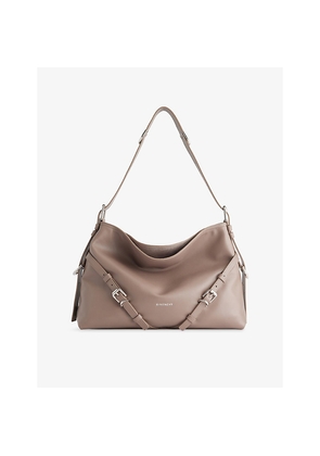 Womens Givenchy Voyou Medium Leather Shoulder Bag