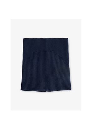 Womens Cordova Butte Buff Ribbed Wool-Blend Snood