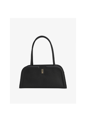 Womens Boss Ariell Leather Bowling Bag