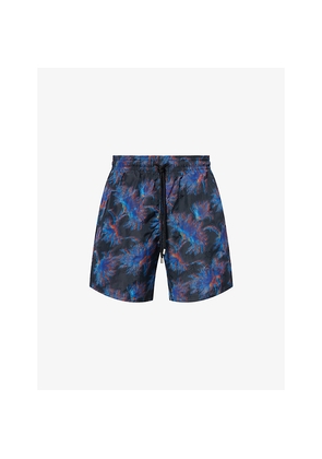 Mens Vilebrequin Moopea Printed Swim Shorts