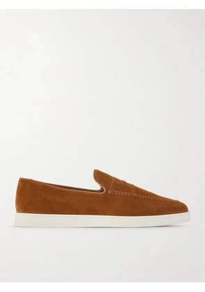 Church's - Peebles Suede Loafers - Men - Brown - UK 6