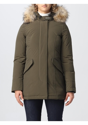 Coat WOOLRICH Woman color Green