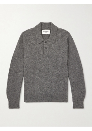 Corridor - Baby Alpaca-Blend Polo Sweater - Men - Gray - S