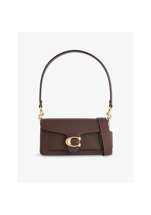 Womens Coach Tabby Two-Compartment Leather Shoulder Bag