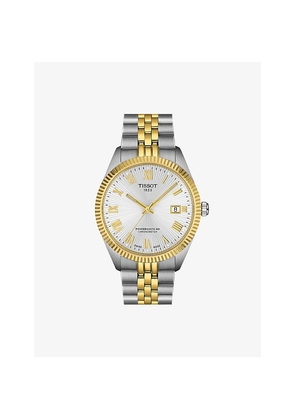 Mens Tissot Ballade Stainless-Steel Automatic Watch 39mm