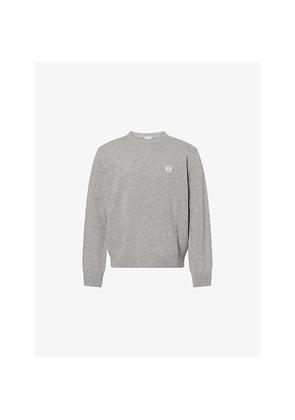 Mens Loewe Anagram Relaxed-Fit Wool Jumper