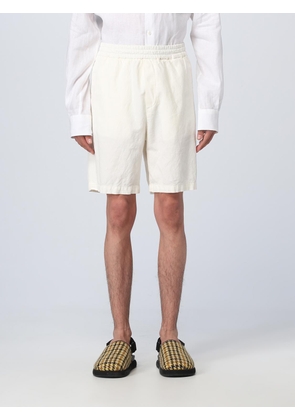 Shorts PAOLO PECORA Men color Yellow Cream