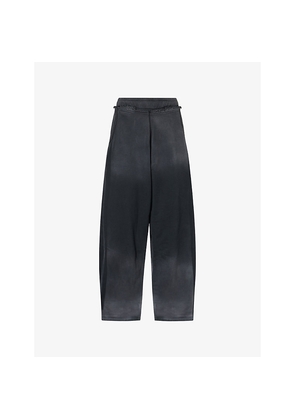 Womens Jaded London Sporty Baggy Monster Cotton-Jersey Jogging Bottoms