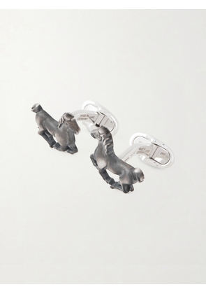 Montblanc - The Horse Sterling Silver Cufflinks - Men - Silver