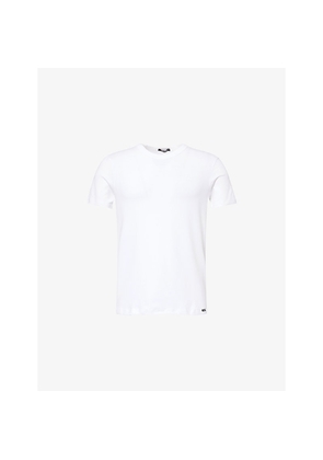 Mens Tom Ford Regular-Fit Crewneck Stretch-Cotton T-Shirt
