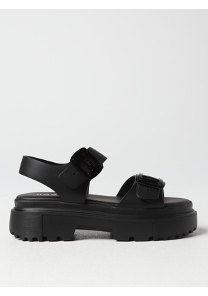 Hogan leather sandal