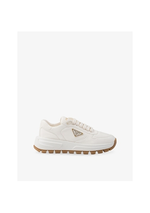 Womens Prada Prax 01 Leather Trainers