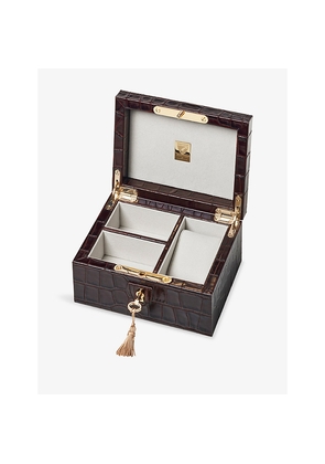 Aspinal Of London Four-Piece Leather Watch Box