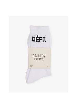 Mens Gallery Dept Dept Logo Cotton-Blend Socks