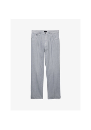 Mens Prada Straight-Leg Mid-Rise Denim Jeans