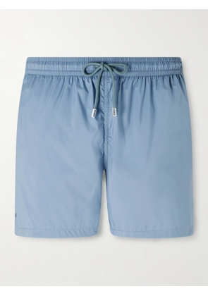FEDELI - Madeira Airstop Straight-Leg Mid-Length Swim Shorts - Men - Blue - S