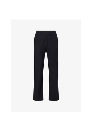 Mens Givenchy Brand-Embroidery Straight-Leg Cotton-Jersey Jogging Bottoms