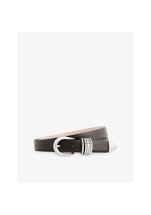 Womens Dehanche Hollyhock Leather Belt