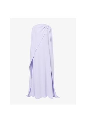 Womens Huishan Zhang Danica Cape Woven Gown