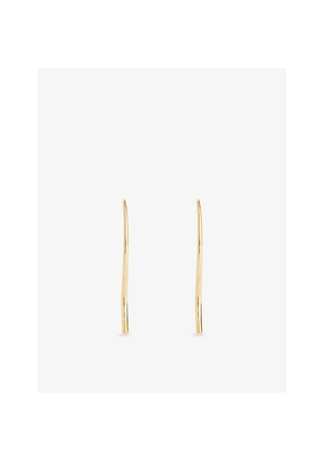 Womens Heaven Mayhem Lenora 18ct Gold PVD Plated Stainless-Steel Earrings