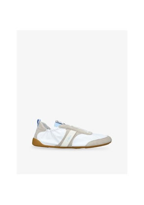 Womens Chloe Kick Flat Leather Trainers