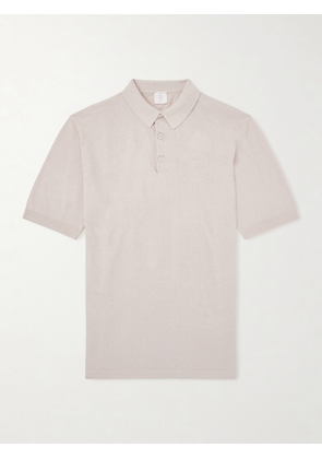 Eleventy - Cotton Polo Shirt - Men - Neutrals - XS