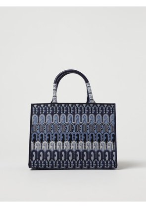 Handbag FURLA Woman color Denim