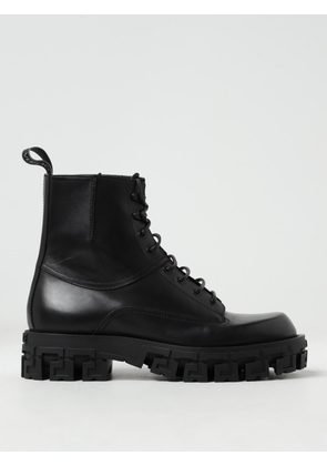 Versace leather ankle boots