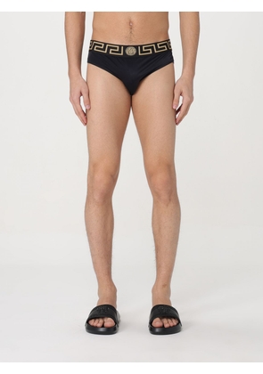 Swimsuit VERSACE Men color Black